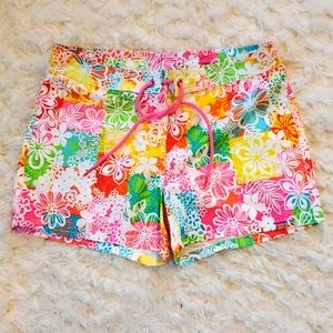 Speedo Large floral Shorts Girls Hawaiian EUC